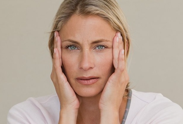 Femme à l'approche de la ménopause